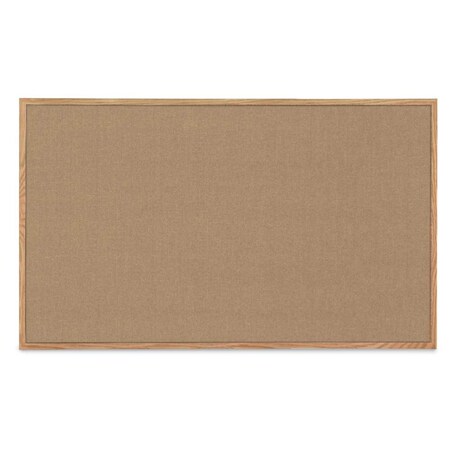 United Visual Products Combo Board, 36"x24", White Frame/White Porcelain & Cork UVDECORK3624W-WHTPORC-CORK